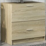 vidaXL Omarica za umivalnik sonoma hrast 59x37x59 cm inženirski les Cene
