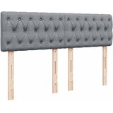  Krevet s oprugama i madracem svjetlosivi 140x190 cm od tkanine | shoptok.hr