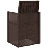  Vrtne stolice za blagovanje 2 pcs Smeđa i sivosmeđa PP | Eponuda.com