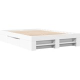  Okvir za krevet bijeli 135x190 cm konstruirano drvo | shoptok.hr