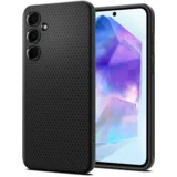 Spigen Liquid Air silikonski ovitek za Samsung Galaxy A55 črn