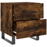  Noćni ormarić boja hrasta 40x35x47,5 cm od konstruiranog drva | shoptok.hr
