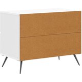  Nočna omarica s predalom Bela visok sijaj 62 x 34,5 x 47,5 cm, (5000210019) | Shoptok.si