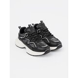 Shelvt Women's black sneakers with decorative inserts | shoptok.hr