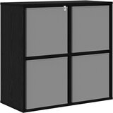  Kreveta s ladicama Crni hrast 68,5 x 32 x 67 cm | Eponuda.com