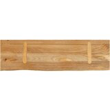 Stolna Mizna plošča z naravnim robom 100x30x3,8 cm trden mangov les, (21411782) | Shoptok.si