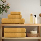  Ručnici za pranje FROGN 4 kom zlatne 30x30 cm 360 g/m² | shoptok.hr