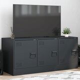 Maison Chic TV omarica - TV stojalo - Televizijska omarica antracitna 99x39x44 cm jeklo, (21702172) | Shoptok.si