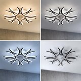 Brilagi LED prigušiva plafonski ventilator LED/70W/230V prečnik 76 cm crna + daljinski upravljač | Eponuda.com