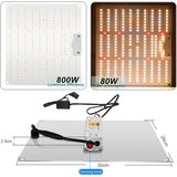 BOSYTRO LED svetilka za rastline 800 W polni spekter | Shoptok.si