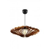 Opviq Visilica BODY 2 MDF 3 mm, smeđa, promjer 59 cm, podesivi kael, visina 55 cm, E27 45-60 W, 168 | shoptok.hr