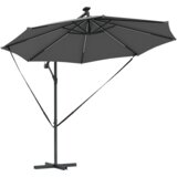  Senčnik Antracit 294 x 294 x 248 cm Poliester in aluminij, (5000187725) | Shoptok.si