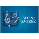  Zvezek z notnim črtovjem APP A5 Cene