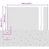  Stupovi za ogradu 10 kom U-kanal 160 cm Pocinčani čelik Šesterokutna ograda 1.6x10 m Pocinčani čelik | shoptok.hr