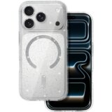 Onasi Silikonski ovitek Glitter MagSafe za iPhone 17 Pro Max - prozoren z bleščicami | Shoptok.si