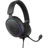 DELTACO GAMING Slušalice s mikrofonom 7.1 Surround, spominska pena, RGB, USB, ČRNE | Shoptok.si