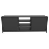 Hanah home tv polica otis black anthracite | ePonuda.com