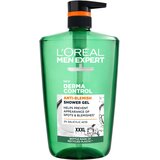 L´Oréal Paris Men Expert Derma Control gel za prhanje primerno tudi za občutljivo in problematično kožo 1000 ml Cene