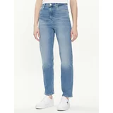 Tommy Jeans Jeans hlače Julie DW0DW17615 Modra Straight Fit