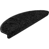  Prostirke za stepenice 30 kom 65x21x4 cm Crne poluokrugle velike | shoptok.hr