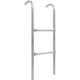  Ljestve za trampolin s 2 prečke čelične srebrne 72 cm Cijene