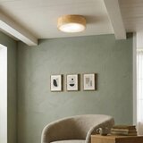  Kupatilska plafonska svetiljka NATURAL MODERN 2xE27/15W/230V prečnik 27,5 cm borovina | Eponuda.com