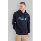 Nazare Script Hoodie obsidian