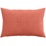  Presvlaka za jastuk 2 pcs ALMELO Crvena narančasta 50 x 75 cm | shoptok.hr
