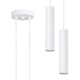 Sollux Lighting Sollux SL.1868 - viseći luster LAGOS na sajli 2xGU10/10W/230V bela Cene