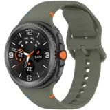 Silikonska narukvica za pametni sat Samsung Galaxy watch 8 zelena