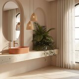 REA Bath Nadgradni umivaonik Rea Vanda Pistachio Matt | shoptok.hr