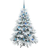 vidaXL Umestno božično drevo med 150 LED Zelena 150 cm PE in PVC | Shoptok.si