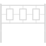  Metalno uzglavlje bijelo 100 cm | shoptok.hr