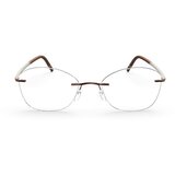  Ženske Dioptrijske naočale Silhouette The Wave 5567 EU 54/17 Brown | shoptok.hr