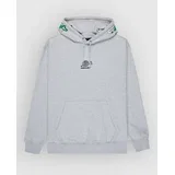 Horn Pulover s kapuco mid grey heather