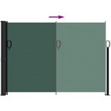  Uvlačiva bočna tenda tamnozelena 140 x 600 cm | shoptok.hr