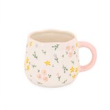 Sass & Belle Kremno bela lončena skodelica 375 ml Ditsy – | Shoptok.si