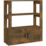 Maison Chic Komoda - Predalnik dimljeni hrast 80x30x90 cm inženirski les, (21718393) Cene