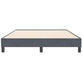 Box Spring krevet bez madraca tamno sivi 140x210 cm samt | Eponuda.ba