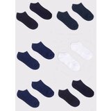 Yoclub Kids's Boys' Ankle Thin Cotton Socks Basic Plain Colours 6-Pack SKS-0027C-0000-004 Cene