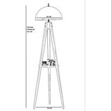 Opviq podna lampa Sehpalı tripod 941RTN1405 | ePonuda.com