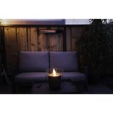 Sunred Stenski grelnik Royal Diamond Smart Dark rožnato zlat 2500W črn | Shoptok.si