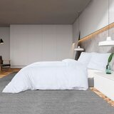  Set posteljine za poplun bijeli 155x220 cm lagana mikrovlakna | shoptok.hr