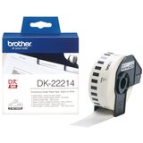Brother DK22214 termične neskončne nalepke - papir 12mm x 30,48m BRDK22214 | Shoptok.si