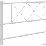  Metalni okvir za krevet s uzglavljem bijeli 90x200 cm | Eponuda.ba