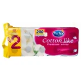 toalet papir cotton like 3sloja 8+2kom