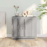 vidaXL Komoda siva sonoma 80x40x75 cm konstruiran les | Shoptok.si