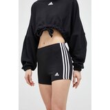 Adidas Kratke hlače ženski, črna barva | Shoptok.si