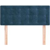  Posteljno vzglavje temno modro 100x5x78/88 cm žamet, (20953514) | Shoptok.si