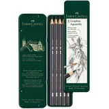 GRAFITNA PK5 U METALNOJ KUTIJI AQUARELLE FABER CASTELL 117805